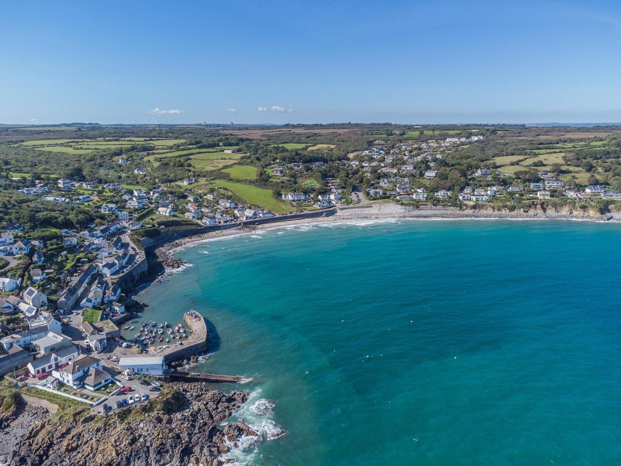 Tregarrek Villa Coverack Kültér fotó